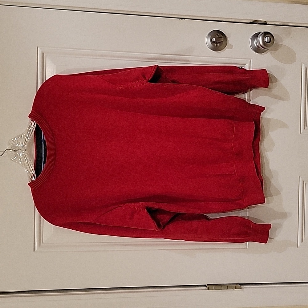 Tommy Hilfiger Red pullover sweater